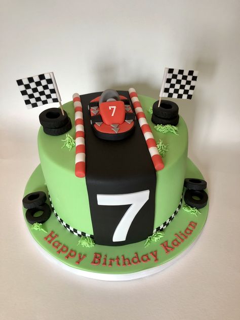 Gran Turismo Birthday Cake, Go Kart Birthday Cake, Go Kart Cake, Go Kart Party, Race Track Cake, Sports Cake, Horse Birthday Cake, Race Car Cakes, Cars Birthday Cake