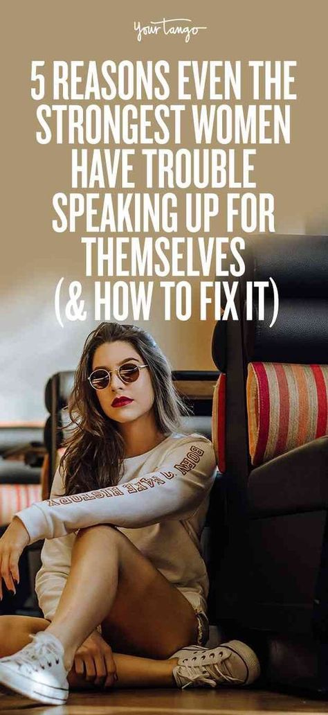 Learning how to speak up for yourself when you don't feel #confident starts with acknowledging the reason WHY you're having trouble voicing your thoughts and needs. Here are 5 of common reasons #strong #women stay silent when it comes to #conflict. #strongwomen #confidence Speak Up For Yourself, Women Advice, Stay Silent, Women Feminism, Badass Women, Zodiac Facts, Reason Why, To Speak, Feel Confident