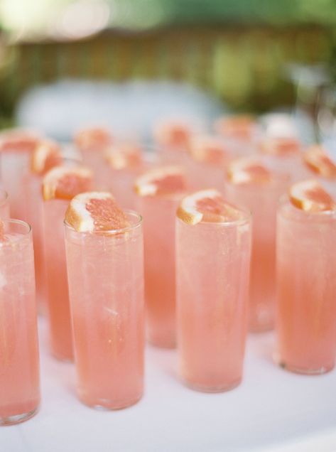 Grapefruit Theme Party, Grapefruit Bridal Shower Theme, Grapefruit Party Decor, Orange And Pink Theme Party, Orange And Pink Bridal Shower, Grapefruit Wedding, Pink Catering, Beaufort Wedding, Bridal Veil Lakes