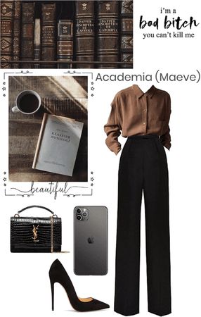 Dark Academia Outfit | ShopLook Outfit Ideas For Office, Academia Aesthetic Outfit, Dark Academia Outfits, Dark Academia Outfit, Dark Academia Style, Look Grunge, Academia Outfits, Academia Style, Dark Academia Fashion