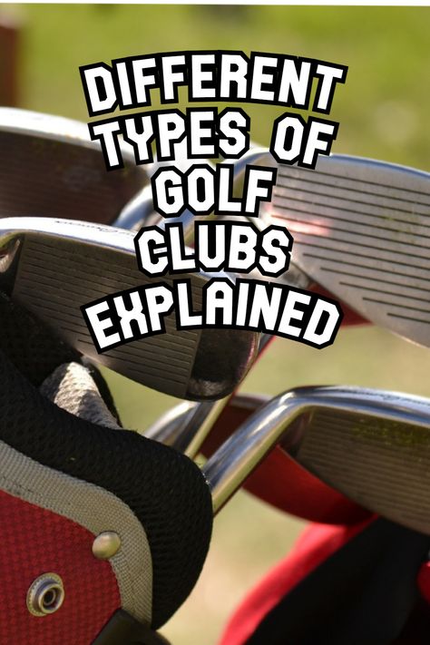 Golf Club Fitting, Best Golf Clubs, Nissan Logo, Golf Bag, Golf Tips, Golf Club, Golf Bags, Golf Clubs, Different Types