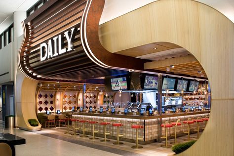 Table Restaurant Design, Newark Airport, Commercial Design Exterior, Retail Space Design, Table Restaurant, Supermarket Design, Storefront Design, Airport Design, Showroom Interior Design