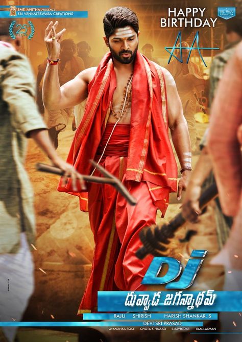 #HappyBirthday to our #StylishStar #DJ @alluarjun #HappyBirthdayAlluArjun #HBDAlluArjun Duvvada Jagannadham, Allu Arjun Wallpapers, Dj Movie, Allu Arjun Images, Dj Images, New Photos Hd, Allu Arjun, Movies 2017, Indian Movies