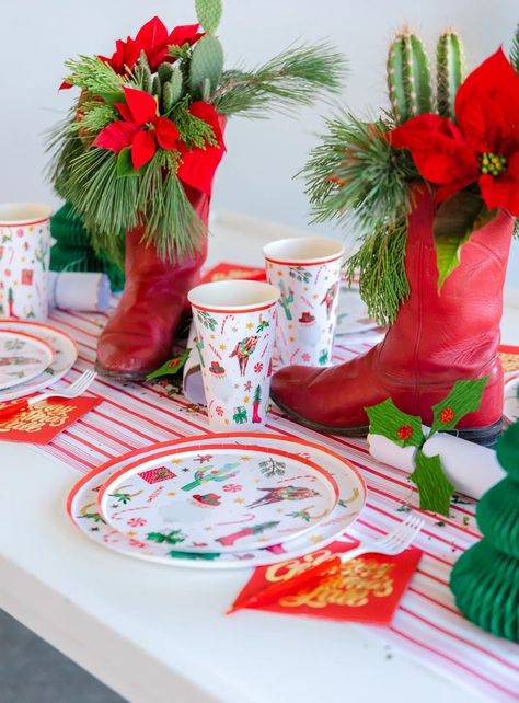 Cowboy Christmas Party, Christmas Party Theme Ideas, Hot Cocoa Cups, Traditional Christmas Party, Christmas Party Theme, Nutcracker Christmas Party, Cocoa Cups, Country Themed Parties, Holiday Icons