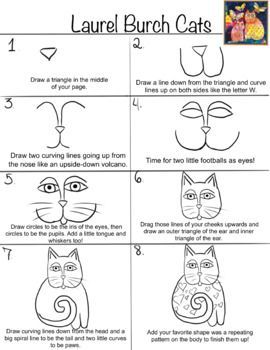 Laurel Burch Cats Step-by-step directions for kids Drawings step by step for kids #drawingsstepbystepforkids Drawing ideas #drawingideas Drawing ideas for kids #drawingideasforkids 4.341 Directions For Kids, Laurel Burch Art, Elementary Art Classroom, Drawing Ideas For Kids, Laurel Burch Cats, Animal Art Projects, 2nd Grade Art, 4th Grade Art, 3rd Grade Art