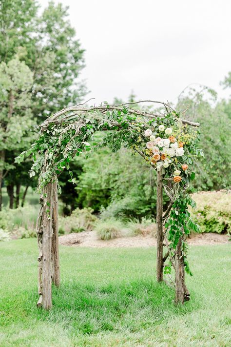 Woodsy Wedding Arbor, Forest Wedding Arches, Natural Wedding Arbor, Forest Wedding Arbor, Cedar Arch Wedding, Wedding Arch Natural, Cedar Wedding Arch, Fantasy Wedding Arch, Woodland Wedding Arch