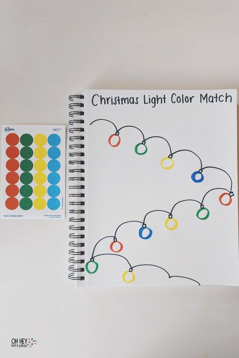 12 Holiday Learning Journal Activity Ideas — Oh Hey Let's Play Aba Christmas Activities, Learning Notebook Preschool, Winter Pre Writing Activities, Language Arts Preschool Activities, Kids Learning Journal Ideas, Christmas Toddler Learning Journal, Simple Christmas Activities For Toddlers, Preschool Christmas Journal Ideas, Toddler Journal Activities Christmas