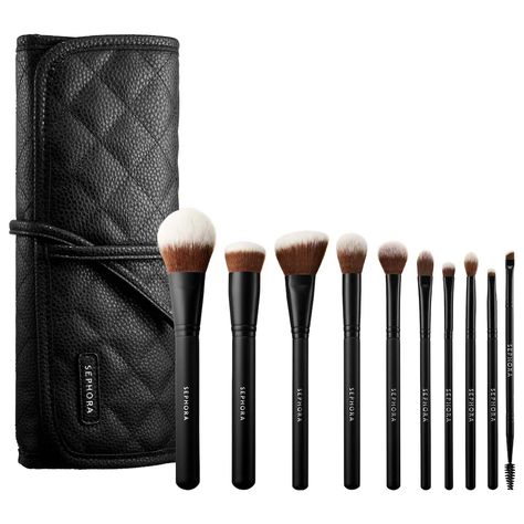 Sephora Brush Set, Sephora Brushes, Small Things Blog, Sephora Makeup Brushes, Face Brush Set, Sephora Beauty, Makeup Store, Contour Brush, Concealer Brush