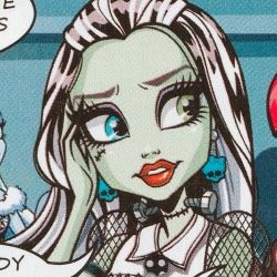 Frankie Stein Icon, Monster High Aesthetic, Monster High Icon, Monster High Frankie Stein, Monster High Frankie, Comic Face, Monster High Pictures, High Aesthetic, Moster High