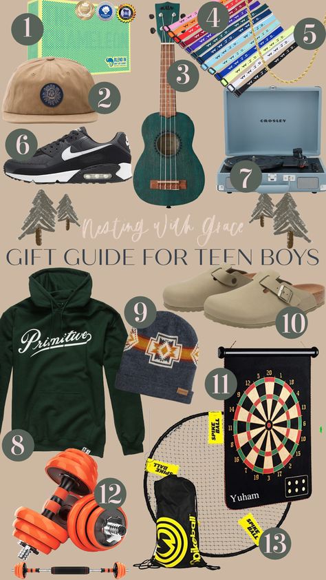 I asked my kids to put together their favorite things and what they want for Christmas to share with you! My sister and my nephews weighed in and even my best friend, Laila with girls and boys that are preteen and teen age. Any of these gifts would be a big hit on Christmas! Gift ideas for younger kids and teen girls and teen boys. Hope it helps make gift giving easy this season. Stocking Stuffers For Boys, Nesting With Grace, Girl Gift Baskets, Teen Christmas Gifts, Kids Zoo, Christmas Prep, Gifts For Teen Boys, Best Stocking Stuffers