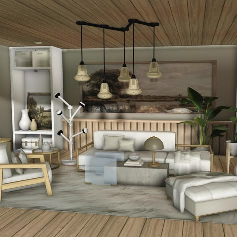 Organic Modern Living Room🍃 credit decals : @xylitism @noktunalstudio @egwynox i’m tryna get better at interior🥲 it’s literally so hard. especially when making a whole house tags #bloxburg #bloxburghouse #bloxburgbuilds #bloxburgbuild #bloxburgdecals #bloxburghouses #bloxburgroblox #bloxburgbeta #bloxburgideas #bloxburghome #bloxburglivingroom #bloxburgmodernhouse #bloxburgmansion #bloxburginterior Mansion Living Room Luxury, Bloxburg Decorating Ideas, Old Money Living Room, Living Room Bloxburg, Bedroom Ideas Bloxburg, Styling Living Room, Living Room Designs Cozy, Bloxburg House Ideas Modern, Living Room Styling