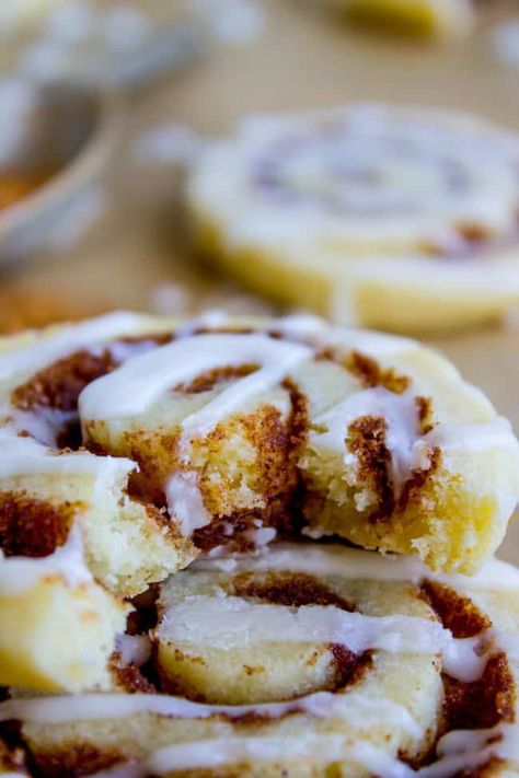 Outrageous Cookies, Cinnamon Roll Sugar Cookies, Rolled Sugar Cookie Recipe, Fabulous Desserts, The Food Charlatan, Cinnamon Roll Cookies, Cookie Table, Rolled Sugar Cookies, Food Charlatan