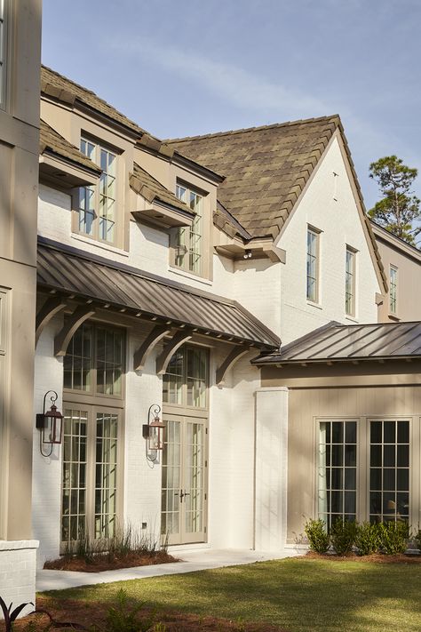 Dreams Become Reality, Transitional Exterior, Exterior Tiles, European Cottage, St Simons, Residential Architect, Casa Exterior, Home Exterior, Windows Exterior