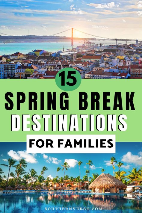 California Spring Break, Spring Break Locations, Best Spring Break Destinations, Top Family Vacations, Family Spring Break, Spring Break Kids, Spring Break Vacations, Best Places To Vacation, Spring Break Destinations