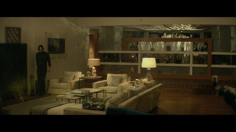 John Wick House, Cinematic Shots, Modular Wardrobes, Hollywood Cinema, Bachelor Pad, New York Apartment, Movie Character, Modular Furniture, Mid Century House