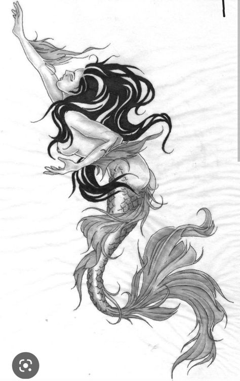 Dope asf Realistic Mermaid Tattoo, Drawing Siren, Mermaid Tail Tattoo, Siren Tattoos, Siren Tattoo, Mermaid Tattoo Designs, Realistic Mermaid, Mermaid Artwork, Biomechanical Tattoo