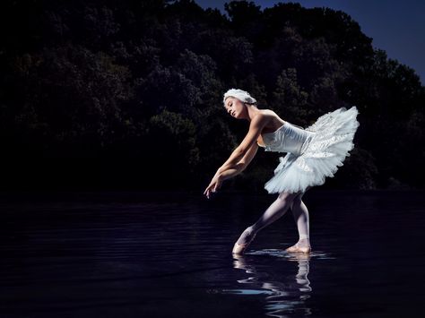 Swan Lake Ballet, Lake Photoshoot, Dance Photography Poses, Eden Park, Mirror Lake, Ballet Photos, Lake Photos, Walk On Water, Dance Pictures