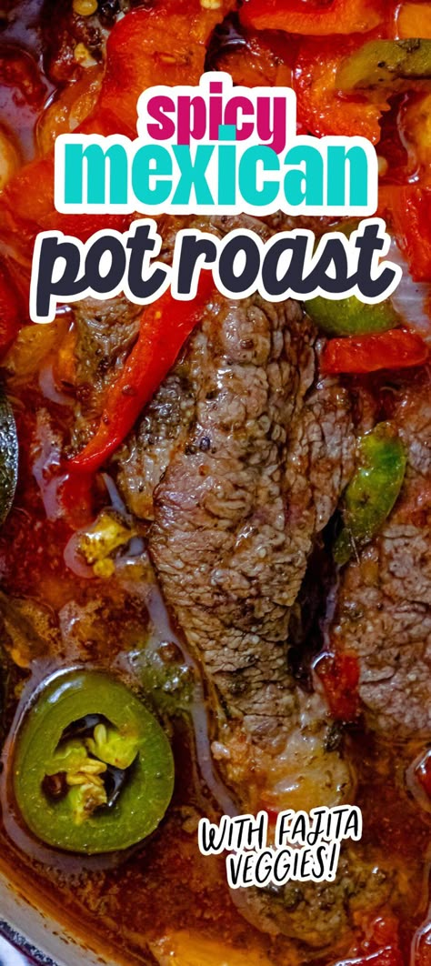 Mexican Roast Instant Pot, Pot Roast Mexican Style, Rump Roast Mexican Recipes, Guajillo Chile Pot Roast Pioneer Woman, Spicy Pot Roast Crock Pot Recipes, Pork Roast Crock Pot Recipes Slow Cooker Mexican, Mexican Chuck Roast Recipes Instant Pot, Guajillo Chile Pot Roast, Beef Roast Mexican Recipes