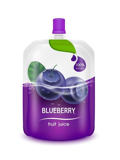 Jelly Drink Packaging, Blueberry Packaging, Juice Jelly, Purple Packaging, Jelly Drink, Blueberry Jelly, Juice Ad, Jam Packaging, Juice Pouch