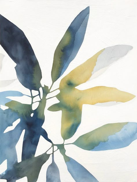 Portland artist Rachel Austin has been a part of the Click! family since *almost* the very beginning - you've certainly seen her map prints, paintings and notecards and may even remember her last show with us in 2017.  Her latest collection gracefully blends her love of ceramics and gardens into modern watercolor silho Watercolors Ideas, Waterbrush Art, Watercolor Botanicals, Shadow Painting, Painting Demo, Art Watercolour, Botanical Collection, 수채화 그림, Botanical Painting