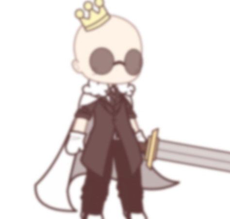 Gacha Life Prince Outfit, King Outfit Gacha Club, Gacha Life King Outfits, Gacha Club King Outfit, Gacha King Outfits, Gacha Life Princess Outfits, Gacha Royal Outfits, King Outfits Royal, Prince Outfit