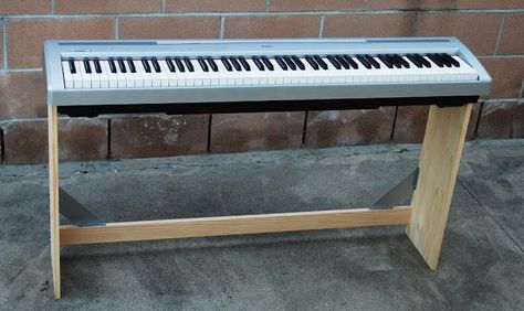 Germany Living, Diy Piano, Piano Table, Piano Stand, Piano Desk, Yamaha Keyboard, Teaching Piano, Music Keyboard, Keyboard Stand