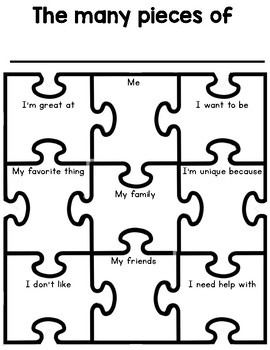 Fantastic Blank Jigsaw Piece Template About Me Poster, All About Me Poster, Jigsaw Piece, Me Poster, All About Me Preschool, About Me Activities, Counseling Activities, Art Therapy Activities, All About Me