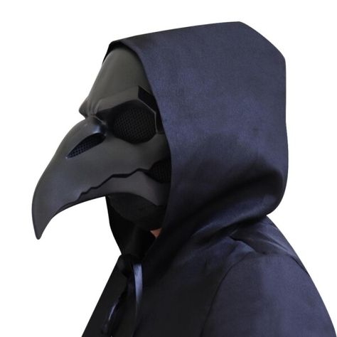 AU $25.90 50％ Off | PVC Plague Doctor Mask Halloween Masque Horror Cosplay Steam Punks Beak Mask Carnival Party Steampunk Devil Masquerade Prop Jaw Mask, Crow Cosplay, Steampunk Plague Doctor, Beak Mask, Raven Mask, Steampunk Bird, Plague Mask, Bird Mask, Masquerade Halloween