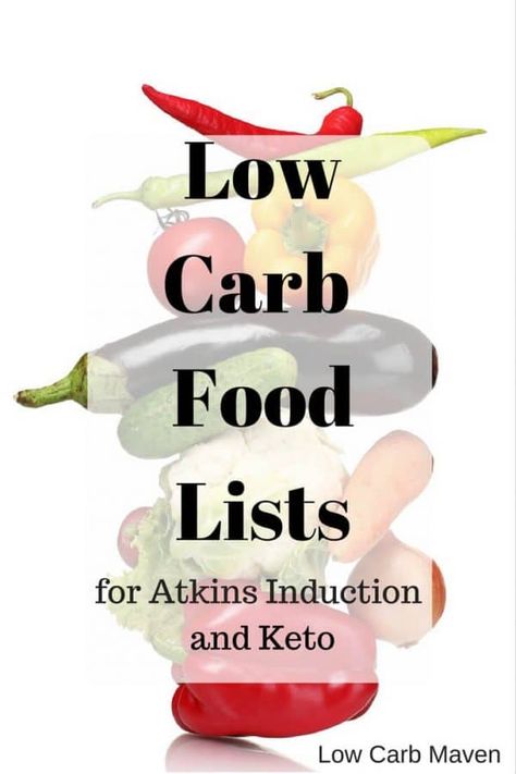 Adkins Diet, Atkins Induction, Low Carb Food, Low Carb Food List, Low Carb Maven, Atkins Diet Recipes, Keto Diets, Atkins Recipes, High Carb Foods