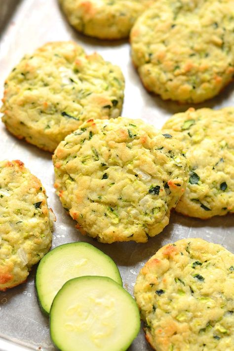 Dairy Free Zucchini Recipes, Zucchini Treats, Zucchini Biscuits, Gluten Free Zucchini Recipes, Low Calorie Paleo, Almond Flour Biscuits, Vegan Zucchini Bread, Fmd Recipes, Healthy Zucchini