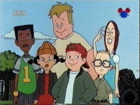 The gang: | 50 Pictures That Perfectly Sum Up Your Childhood Recess Cartoon, 90s Cartoon Shows, 90s Tv Shows, Right In The Childhood, 90s Memories, Childhood Tv Shows, Cartoon Tv Shows, 90s Cartoons, 90s Cartoon