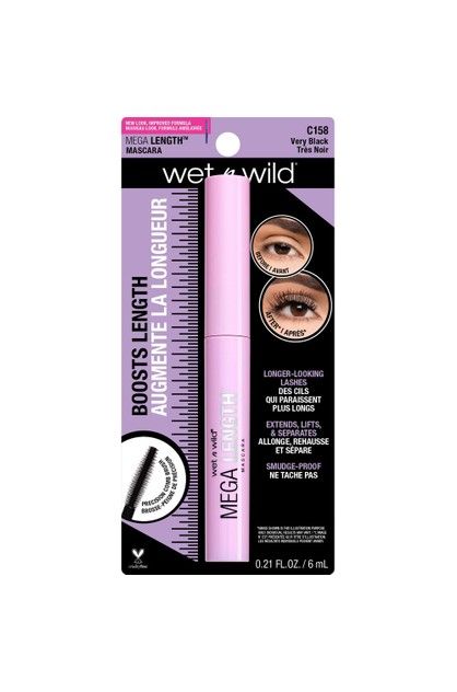 Mega Length Mascara, Wet N Wild Mascara, Elf Foundation Brush, Length Mascara, Dry Nails Fast, Wet N Wild Makeup, Lip Gloss Balm, Wet And Wild, Mascara Brush