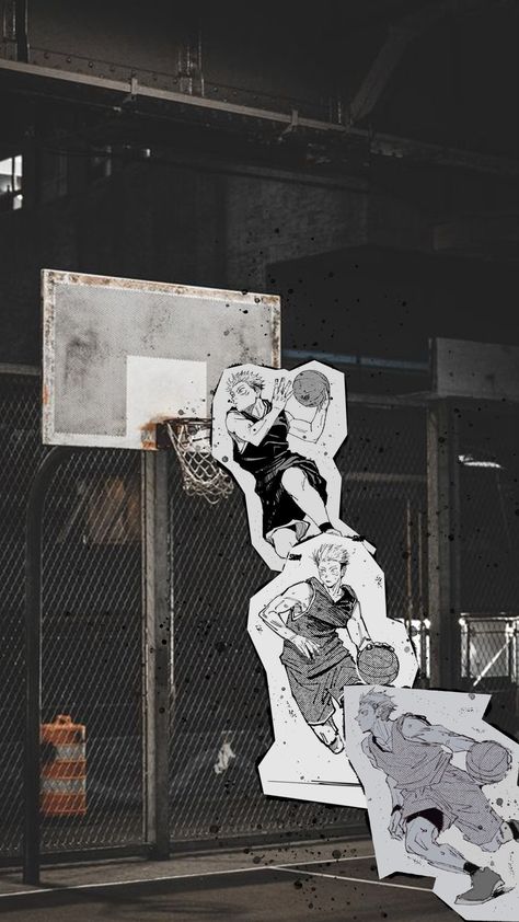 Jujutsu Kaisen Basketball, Yuji Basketball, Aesthetic Jjk Wallpaper Iphone, Aesthetic Manga Wallpaper Iphone, Jjk Wallpaper Aesthetic Dark, Wallpaper Basketball Aesthetic, Wallpaper Aesthetic Basketball, Aesthetic Wallpaper Jujutsu Kaisen, Manga Cover Wallpaper