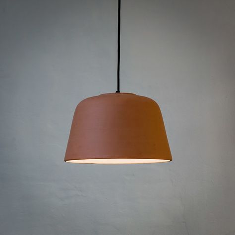 Clay Pot Pendant / 3 Sizes - Creative Lighting Solutions Terracotta Pendant Light, Terracotta Pendant, Fancy Kitchen, Terra Cotta Pottery, Kitchen Pendant Lights, Terra Cotta Clay Pots, Office Light, Modern Pendant Lights, Apache Junction