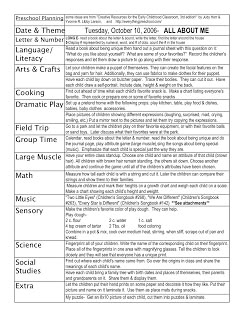 Preschool Is Fun Planning Activities: All About Me Lesson Plan All About Me Preschool Curriculum, All About Me Activities For Preschoolers Lesson Plans, All About Me Lesson Plans Preschool, All About Me Topic, Pre K Lesson Plans, September Lessons, All About Me Preschool Theme, Me Preschool Theme, All About Me Preschool