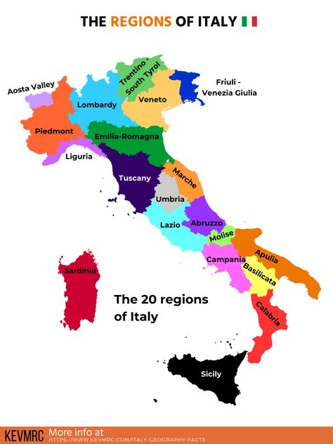 illustration about the regions of italy. 49 amazing Italy geography facts. Learn more about this European country with these 49 geography facts about Italy! From rivers & volcanoes to regions & cities, you’ll also get a free infographic with all the information! italy facts | italy geography map | italy facts fun | italy fun facts | europe facts | italy map | italy map regions #italy #funfacts #italyfacts #geopgraphymap Italy Regions Map, Map Of Italy Regions, Italy Geography, Facts About Italy, Italy Regions, Geography Facts, History Of Italy, Elizabethan England, King Of Italy