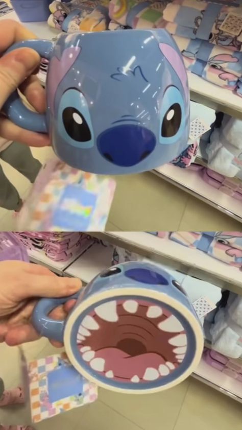 Anime Pottery, Stitch Mug, Disney Pop, Pretty Mugs, Pottery Crafts, Cute House, Ceramics Pottery Art, Interior Deco, Pottery Mugs