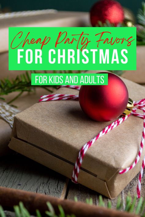 Are you hosting a festive Chrsitmas party this season? We have some darling cheap-chic party favors for Christmas (ideas) to share, to help you show your guests how much you appreciate them. #christmaspartyfavors #christmasfavors #easychristmaspartyfavors #diychristmaspartyfavors #christmaspartyfavors cheapchristmaspartyfavors #partyfavors #partyfavorsforadults #partyfavorsforkids Holiday Party Prizes, Christmas Party Giveaways, Christmas Party Favors Diy, Christmas Party Prizes, Christmas Favors Diy, Teen Christmas Party, Xmas Dinner Party, Ladies Christmas Party, Dinner Party Favors