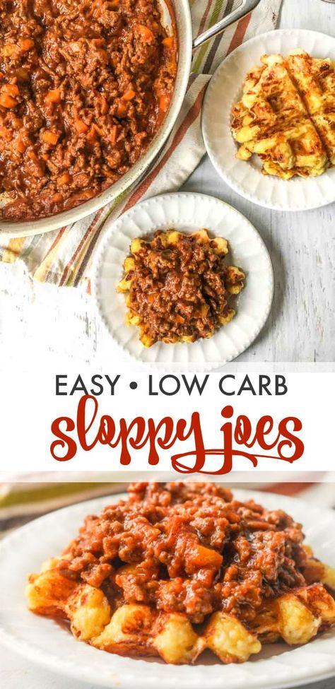 Low Carb Sloppy Joes, Waffle Bread, Low Carb Waffles, Healthy Low Carb Dinners, Low Carb Low Fat Recipes, Boiled Egg Diet Plan, Best Low Carb Recipes, Carb Dinner, Carb Foods