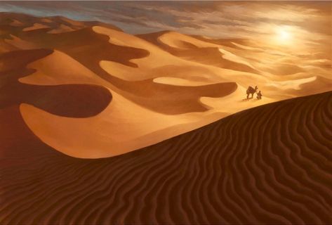 Illustrations - mtgpics.com Abstract Sand Dune Art, Sand Concept Art, Sand Dragon, Dune Aesthetic, Caravan Paint, Desert Landscape Art, Desert Party, Fantasy Adventurer, Sand Drawing