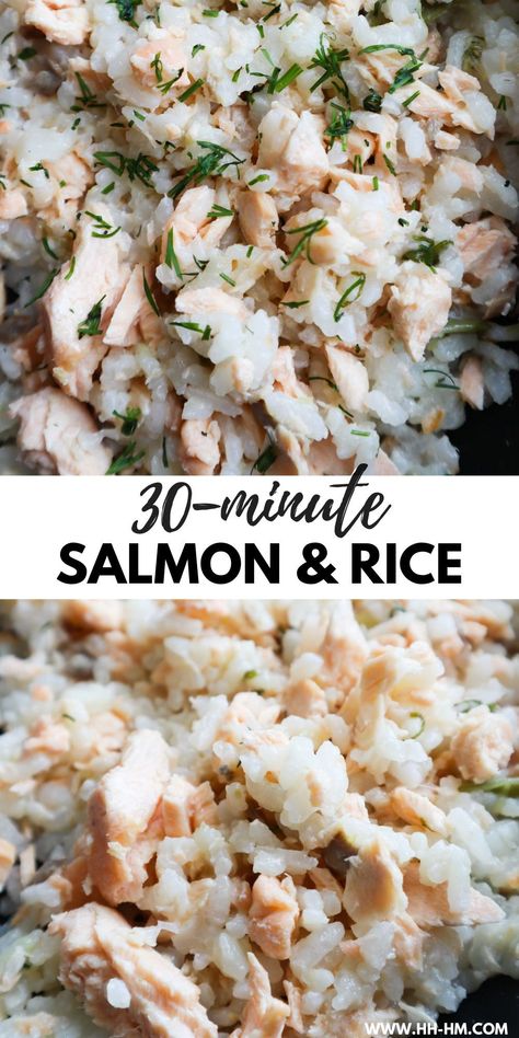 Gluten Free Salmon Recipes, Salmon Loaf Recipes, Easy Salmon Dinner, Salmon Dinner Recipes, Creamy Salmon Pasta, Gluten Free Salmon, Pan Salmon, Delicious Salmon Recipes, White Rice Recipes