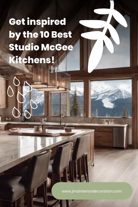 Discover the ultimate kitchen inspiration with the 10 Best Studio McGee Kitchens! Get ready to swoon over these stunning designs featuring timeless elegance, modern touches, and luxurious accents. From classic white cabinets to sophisticated marble countertops, these kitchens are a dream come true for anyone looking to elevate their home decor. Whether you're drawn to light and airy spaces or bold statement elements, Studio McGee knows how to perfectly balance design and functionality. Mcgee Kitchen Cabinets, Studio Mcgee Kitchen Cabinets, Shay Mcgee, Mcgee Kitchens, Mcgee Kitchen, Studio Mcgee Kitchen, Coastal Cottage Kitchen, Chalet Kitchen, Cottage Kitchen Design