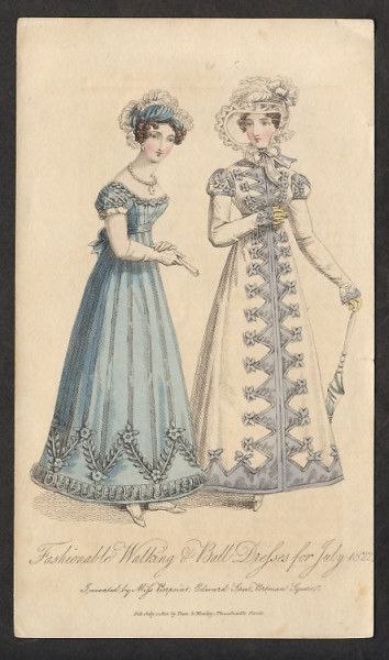 Blue Regency Day Dress, Part I: The Idea and the Pattern – It's All Frosting… 19th Century Gown, 1820 Fashion, 1820s Fashion, Western Womens Fashion, 1830s Fashion, Walking Dress, Regency Gown, Regency Era Fashion, 1800s Fashion