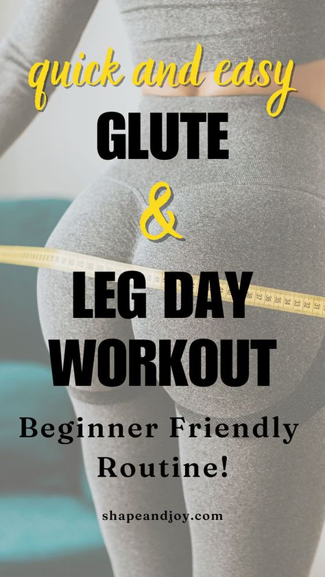 Looking for a quick and easy workout? This beginner-friendly leg and glute routine is designed for women and can be done at home or at the gym. Using dumbbells, bands, and low-impact exercises, this plan helps tone and strengthen your lower body fast. Perfect for busy schedules! Workout For Lower Body At Home, Legs And Glutes Workout Gym Dumbell, Lower Workout For Women, Lower Body Exercises At Home, Workouts Gym Machine, Lower Body Home Workout, Leg Routine Gym Women, Lower Leg Workout For Women, Leg And Buttocks Exercises