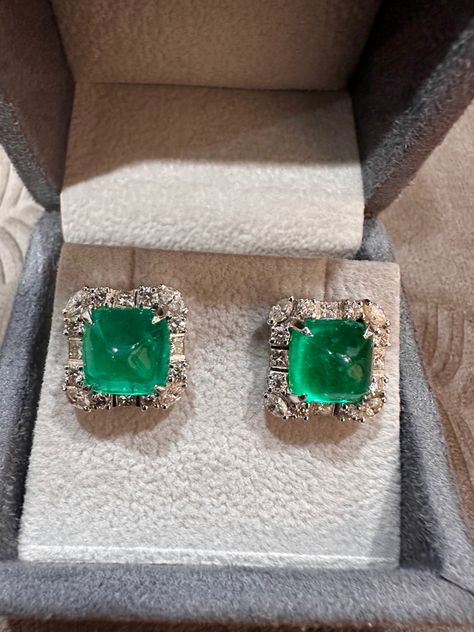 Colombian emerald earrings Colombian Emerald Earrings, Columbian Emeralds, Colombian Emeralds, Emerald Earrings, Jade, Emerald