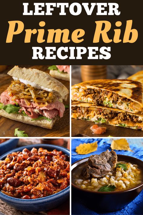 Prime Rib Bone Leftover Recipes, Leftover Prime Rib Chili Recipes, Leftover Prime Rib Soup Recipe, Prime Rib Roast Leftover Recipes, How To Use Leftover Prime Rib, Rib Roast Leftover Ideas, Leftover Standing Rib Roast Recipes, Prime Rib Leftover Recipes Ideas, Recipes With Leftover Prime Rib