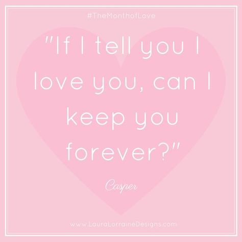 QUOTE | If I tell you I love you, can I keep you forever? -Casper Can I Keep You, Beauty And The Beast Movie, My Better Half, Worth Quotes, Fav Quotes, Halloween Boo, Beautiful Quotes, Design Process, Craft Stores