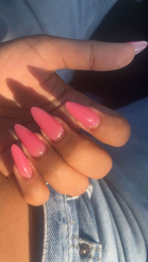 Tan Pink Nails, Pink Nails On Tan Skin, Pink Nails Tan Skin, Nails On Tan Skin, Brownish Pink Nails, Pinkish Tan Nails, Light Pink Nails Dark Skin, Tan Skin, Pink Nails