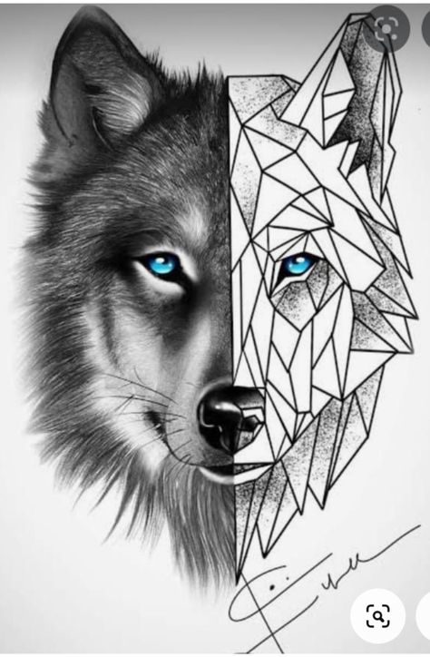 Mandala Wolf, Geometric Wolf Tattoo, Small Wolf Tattoo, Atlas Tattoo, Lion Tattoo Sleeves, Wolf Tattoo Sleeve, Family Tattoo Designs, Petit Tattoo, Geometric Wolf