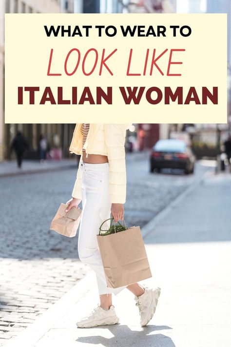 what to wear to italy, what not to wear to italy, how to look like an italian girl, how to look like an italian woman, italian fashion Italian Clothing Style Woman, Italian Street Style Women, How To Dress In Italy, Outfits To Wear In Italy, Dress In Italy, What To Pack For Italy, Italy Packing, Italian Women Style, Italy Packing List